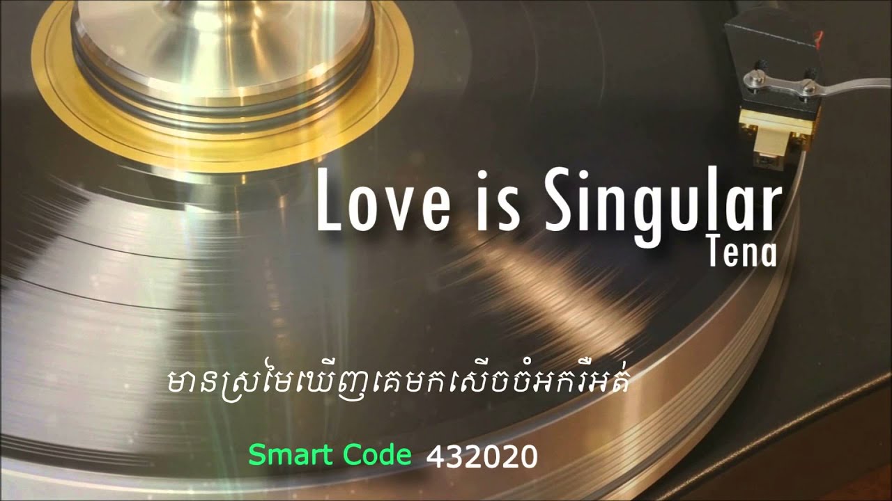 Love Is Singular